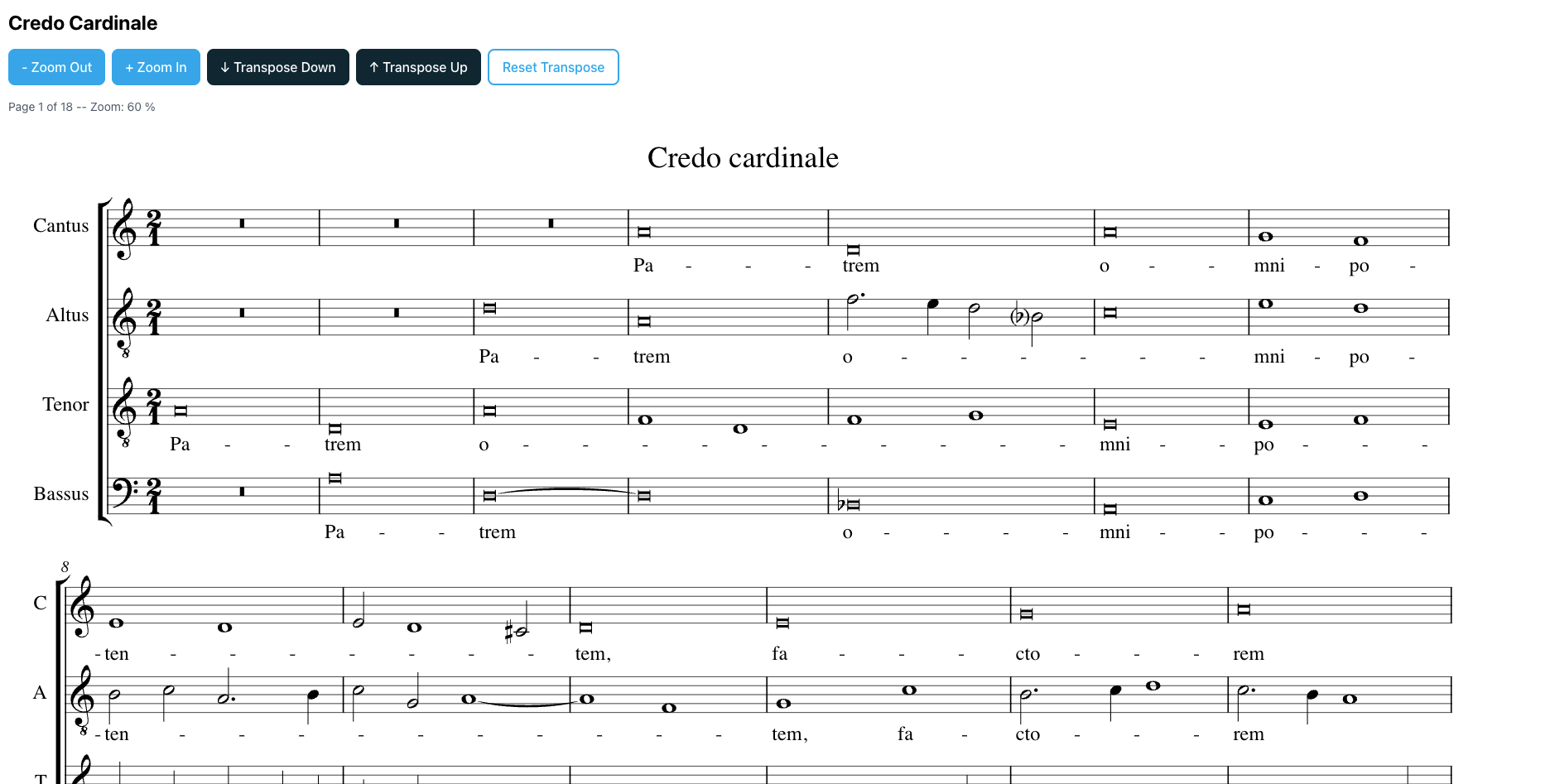 Score Viewer Demo